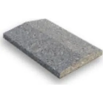 plotová tvarovka OSTATNÍ Stříška plotová štípaná přírodní 350 x 390 mm