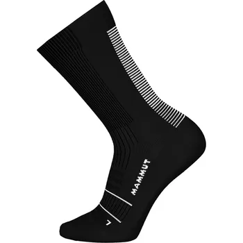 Pánské ponožky Mammut Trail Running Targeted Cushion Crew Socks Barva: Černá - BLACK, Velikost: 42-44