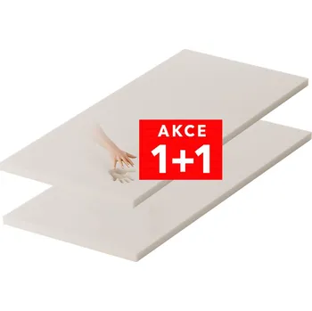 Matrace MOLMAT AKCE 1+1 - Paměťová pěna 200x90x5 cm tuhost: na změkčení [2 z 5]