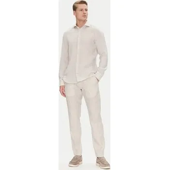 Pánská košile JOOP! Košile 17 JSH-146Pai-W 30046075 Écru Slim Fit 44