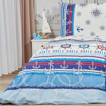 Povlečení Povlečení námořnické: 140x200cm, 70x90cm