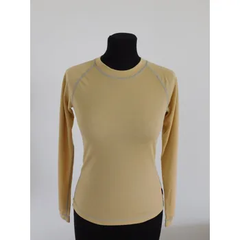 Lamido Dámské tričko dlouhý rukáv Coolbest béžová XL (XL) - doprava od 59 Kč