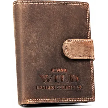 Klasická, velká pánská peněženka z přírodní kůže Barva: Světle Hnědá