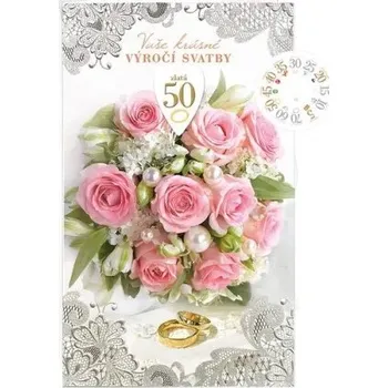 Argus 13-6098c Blahopřání k výročí svatby s otočníkem