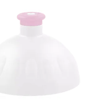Láhev Víčko bílé/zátka růžová