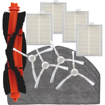 Sada příslušenství pro robotický vysavač Sada HEPA filtrů, kartáčů pro XIAOMI S20/D106, E10/E10C, E12 a mopy 13ks