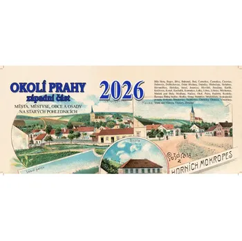 Kalendář kalendář okolí Prahy - západní část 2026