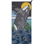 Cestovní ručník PackTowl Personal Artist Series orca