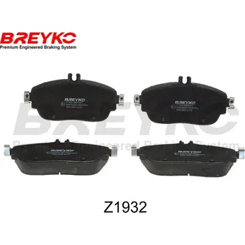 Brzdová destička Sada brzdových destiček, kotoučová brzda David Vasco Z1932