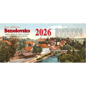 Kalendář kalendář Benešovsko 2026