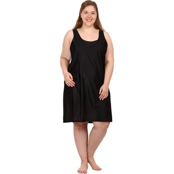 Dámské spodní prádlo Lamido Dámské kombiné Vanda D černá XL (CZ54 / EU50 (XL)) - doprava od 59 Kč