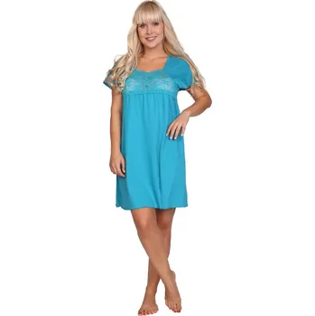 Dámská noční košile Lamido Dámská noční košile Anabela petrolejová 3XL (CZ62 / EU58 (3XL)) - doprava od 59 Kč
