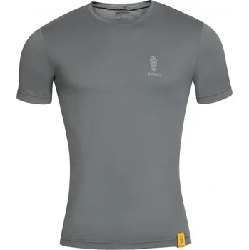 Pánské tričko Patizon Merino T-shirt Man S Gun metal