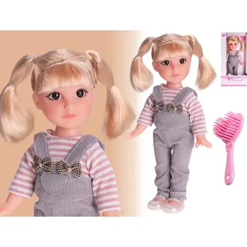 Panenka Mikro Trading Panenka módní blond 30cm tvrdé tělo v krabičce