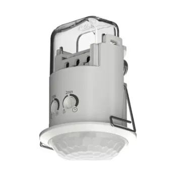 Pohybové čidlo THEBEN 1030202 PIRA T6 Mini Pohybové a přítomnostní čidlo, vnitřní, montáž do stropu, kruhový rozsah detekce 360°, bílé