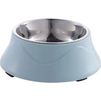 Miska pro psa Nerezová miska odnímatelná Chowly 600 ml modrá
