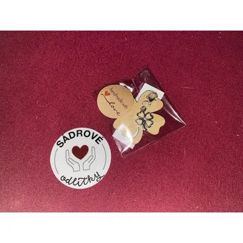 HandMade by VeJa Čtyřlístek na dřevěném čtyřlístku