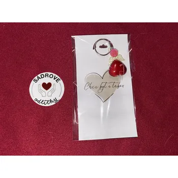 HandMade by VeJa Dárková karta - Chci být s tebe (srdce)