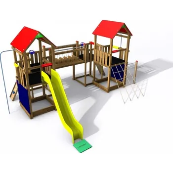 Dětské hřiště Monkey Flexi sestava 5 S 150 - červená střecha