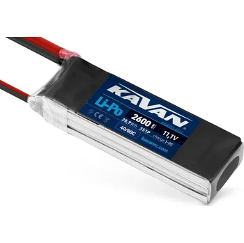 RC náhradní díl KAVAN Li-Po 2600mAh/11,1V 40/80C 28,9Wh - expresní doprava