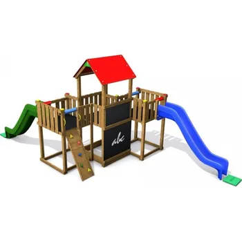 Dětské hřiště Monkey Flexi sestava 4 150 - červená střecha