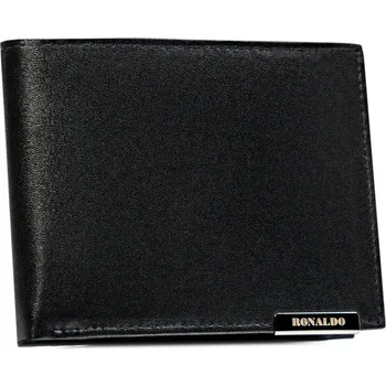 Peněženka Horizontální kožená pánská peněženka bez vnější spony