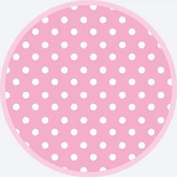 Talíř Talíř papírový PM 18cm 8ks Pimk Dots