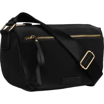 Kabelka nylonová kabelka s popruhem přes rameno Barva: Černá