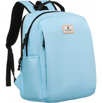 Sportovní batoh Velký, prostorný batoh s prostorem pro notebook - Peterson Barva: modrý