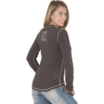 Lamido Dámské tričko dlouhý rukáv Freshguard šedá M (M) - doprava od 59 Kč