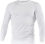 Lamido Pánské tričko dlouhý rukáv Coolbest bílá XXXL (3XL) - doprava od 59 Kč