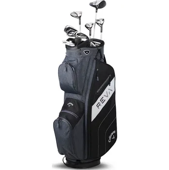 Golfová hůl Callaway Callaway REVA 11-dílný dámský golfový set BLACK, pravý