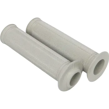 Cyklistické návleky MOTOMAX, s.r.o. Návlek plynu rychlopalu SPORT rovný zaslepený + Levý návlek - sada 2ks šedá *M