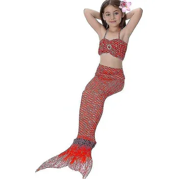 Karnevalový kostým SURTEP, s. r. o. Kostým Mořská Panna Mermaid 3-pack Red Sea Velikost: 110