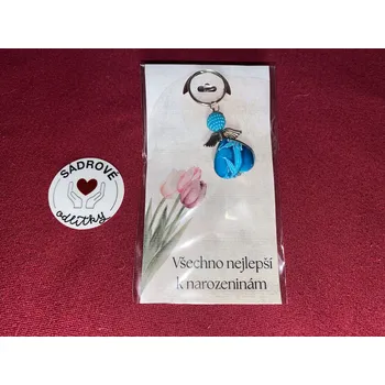 HandMade by VeJa Dárková karta - Všechno nejlepší k n. (tulipán)