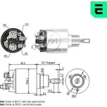 Elektromagnetický spínač, startér ERA ZM580