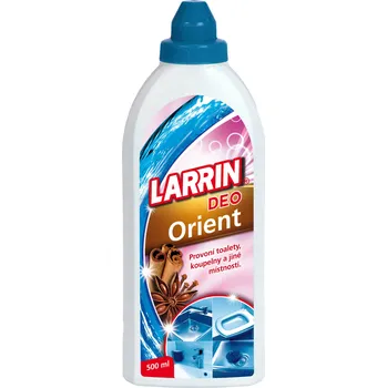 Čisticí prostředek do koupelny Larrin Deo vonný koncentrát na WC a koupelny Orient 500 ml