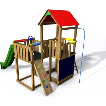 Dětské hřiště Monkey Flexi sestava 1 150 - červená střecha