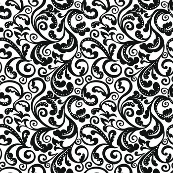 Látka na legíny a plavky, plavkovina, úplet LEGGINE - SHIELD, černý vzor , metráž, látka