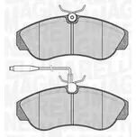 Sada brzdových destiček, kotoučová brzda MAGNETI MARELLI 363916060184