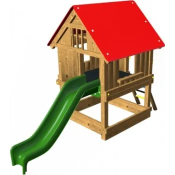 Dětský domeček Monkey Flexi Domeček 100 - červená střecha