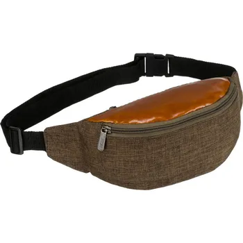 Ledvinka Sportovní ledvinka z polyesteru Barva: zelená / hnědá