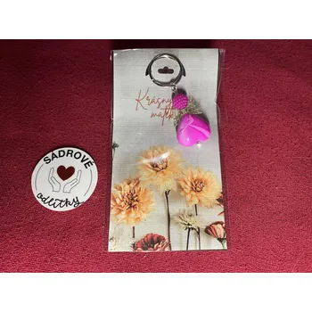 HandMade by VeJa Dárková karta - Krásný den matek (žlutý)