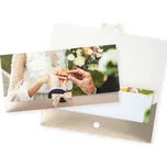 Obálka na peníze s kartičkou - svatební - 83-6014