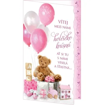 Argus 16-639c Blahopřání k narození dítěte