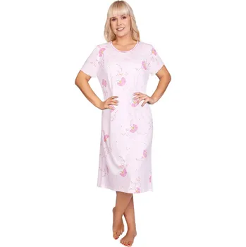 Dámská noční košile Lamido Dámská noční košile Líba K růžové bobulky M (CZ44 / EU40 (M)) - doprava od 59 Kč