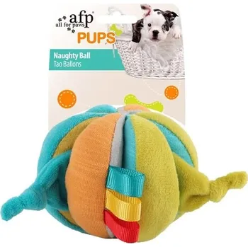 Hračka pro psa Hračka AFP plyš - Pups Naughty Ball 9cm