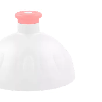 Láhev Víčko bílé/zátka růžová 211