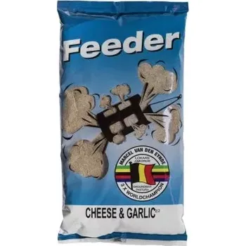 Návnadová surovina MVDE Feeder Cheese a Garlic 1kg