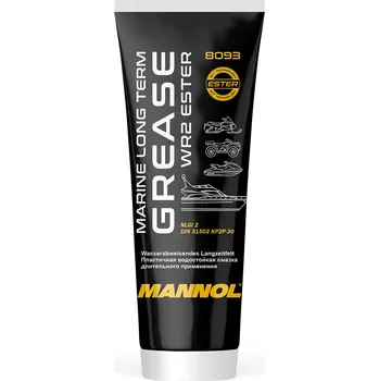 Plastické mazivo Mannol Marine Long term Grease WR2 Ester 8093 - 0,23kg (Víceúčelové voděodolné mazivo pro lodní a průmyslové použití)